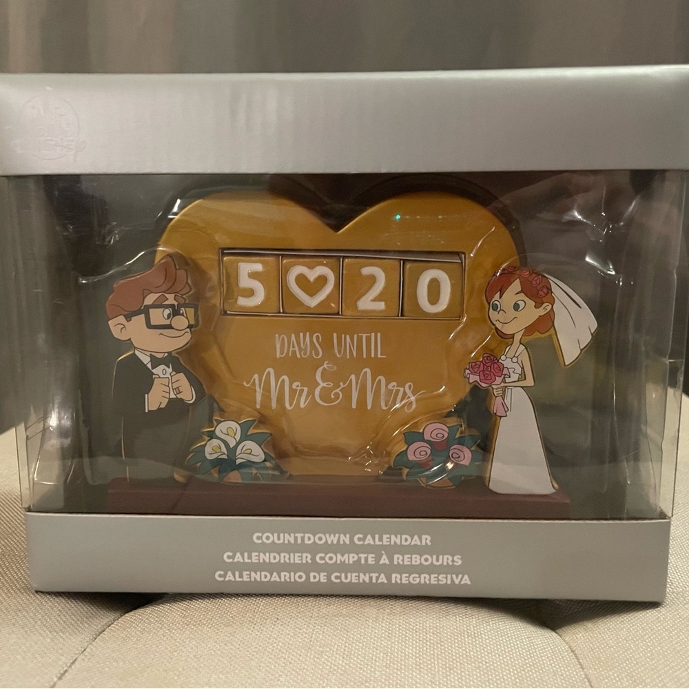 Disney Up Bridal Gift, matching his and her sweatshirt and wedding countdown - Picture 10 of 11
